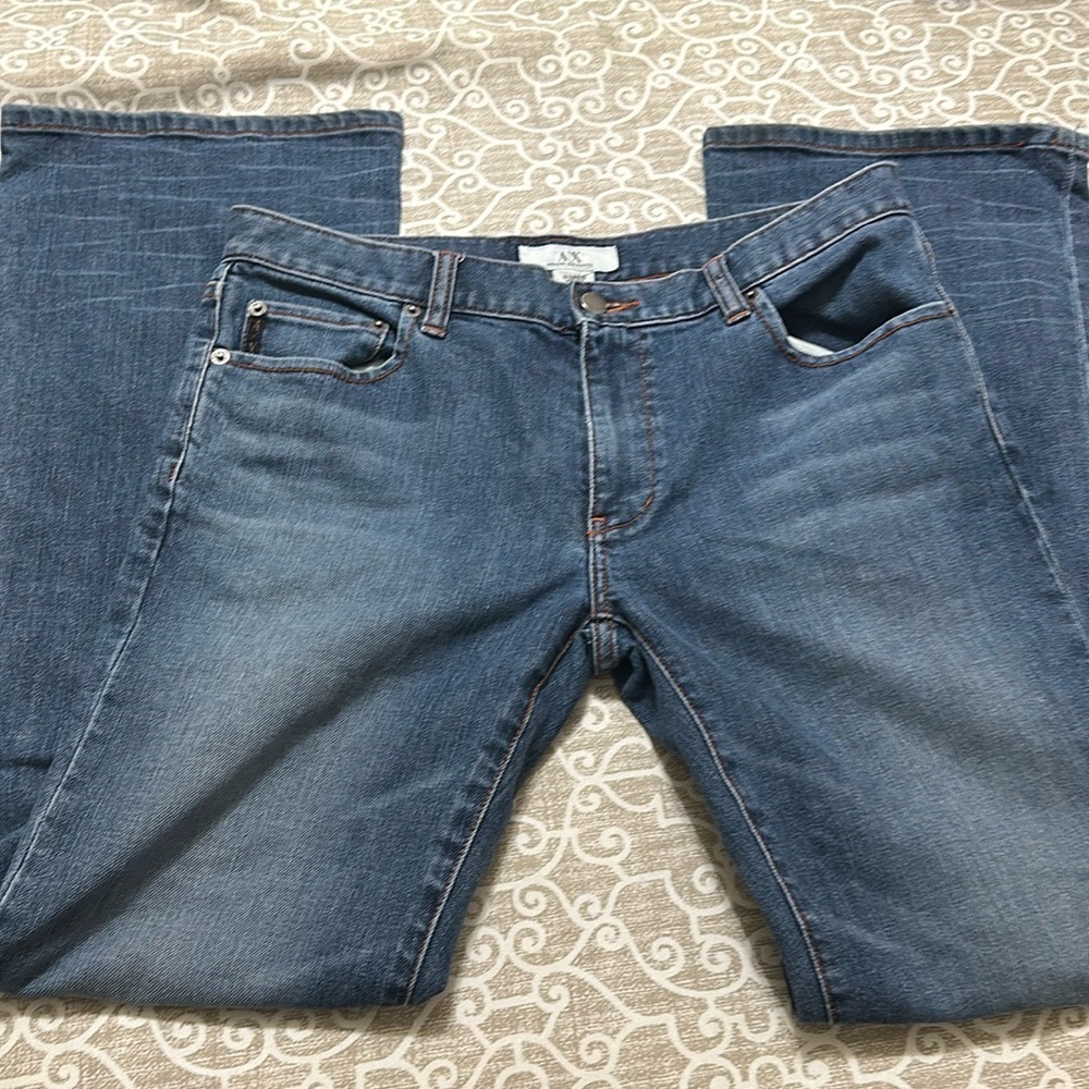 mens armani exchange sz 33 reg jeans new. 33x32